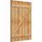Ekena Millwork Joined Board-n-Batten Shutters w/Z-Bar, Rough Sawn Western Red Cedar, 32 1/4W x 43H, PR RBJ06Z32X043RWR - alternate 5